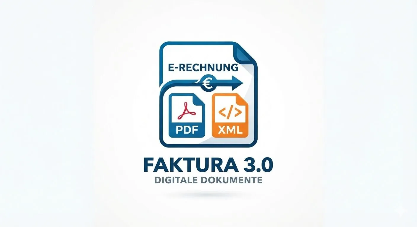 E-Rechnung mit PDF und XML als digitale Dokumentenformate in Faktura 3.0
Dokumentenübergang und digitale Versionen - |Pan4.de Plugins Abo Frei