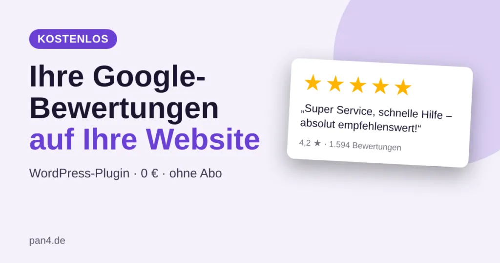 Beitragsbild Google Bewertungen